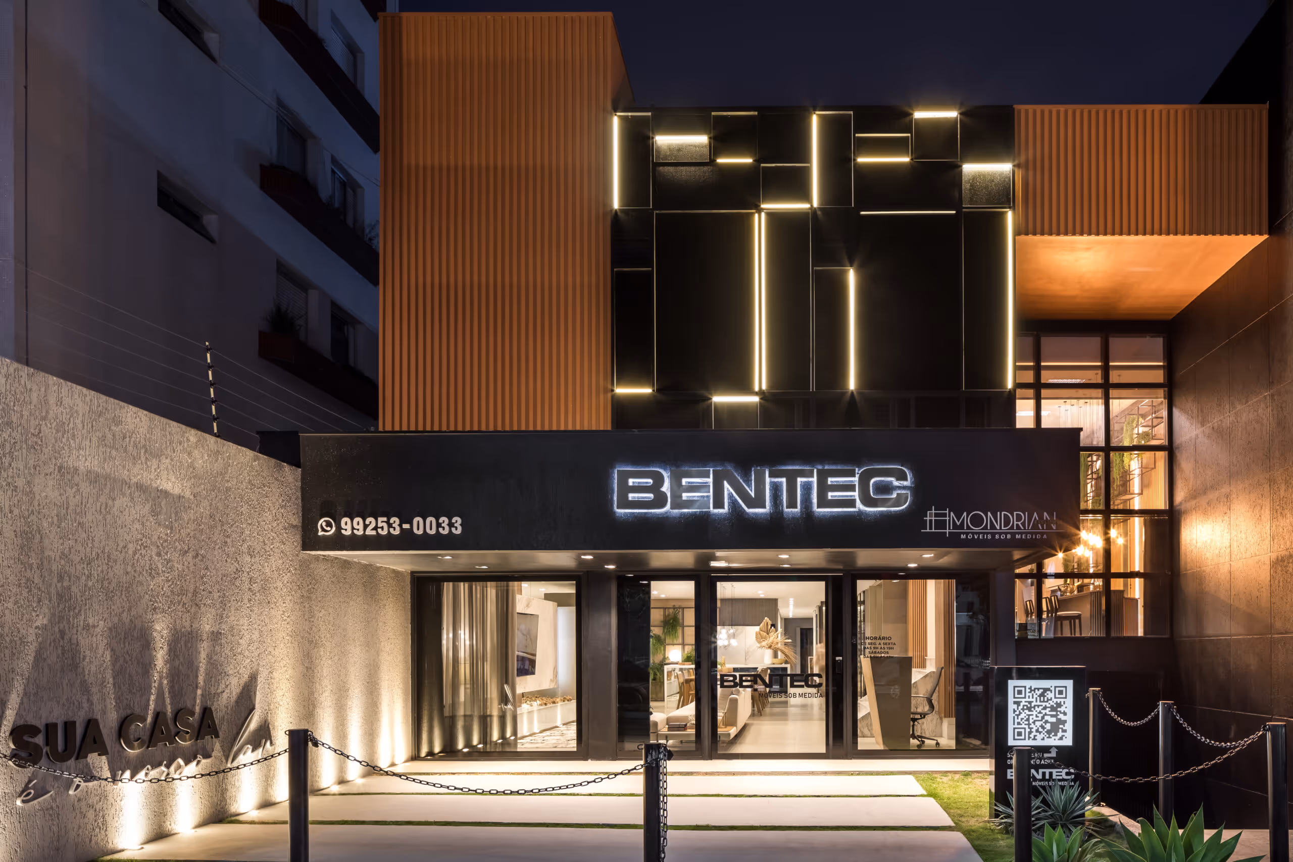 Showroom da Bentec Curitiba no bairro Batel